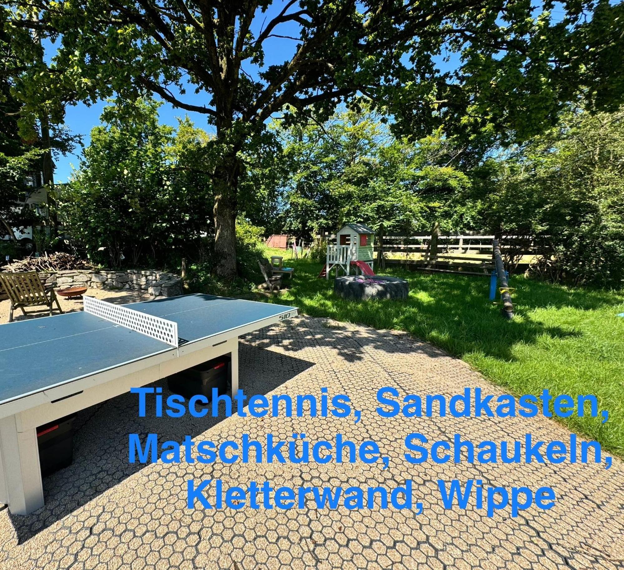 Hof Vierzehnender Im Hohen Venn - 70Qm Fachwerk-Studio - Grosses Wohn-Schlafzimmer Mit Dachterrasse Und Kaminofen - Separate Kueche - Perfekt Fuer Paare - Monschau - Eifel - Hunde Willkommen - Islandpferde المظهر الخارجي الصورة
